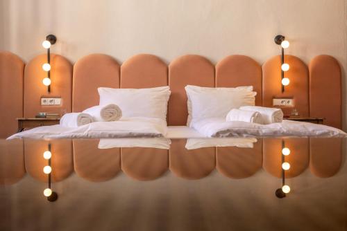 Cama o camas de una habitación en the eighteen86 by keyone