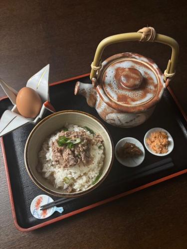 B&Bの敷地内または近くでの食事または食べ物
