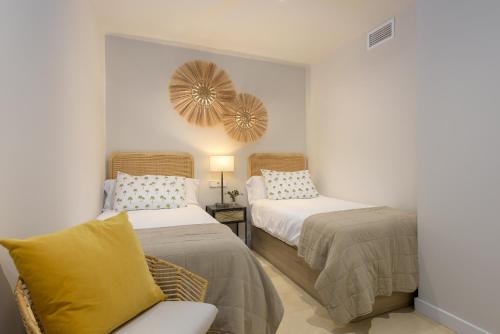 Katil atau katil-katil dalam bilik di My Beach House solo familias