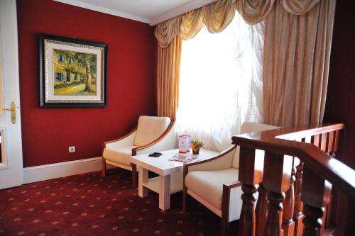 Гостиная зона в Hotel Castel