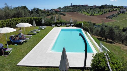 Πισίνα στο ή κοντά στο Agriturismo alla Solagna