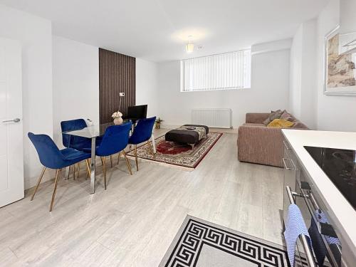 Гостиная зона в Towergate Retreat