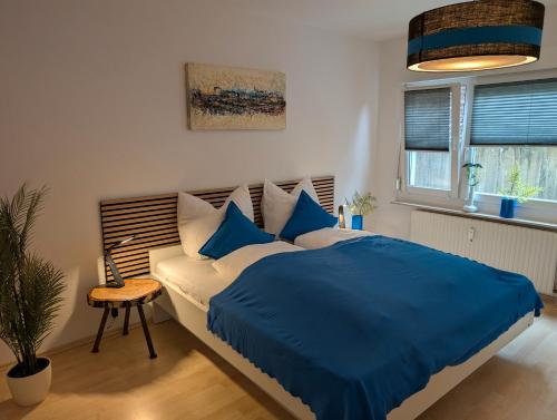 Ένα ή περισσότερα κρεβάτια σε δωμάτιο στο Apartment Fuchsbau