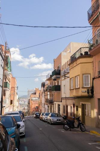 Estudio con encanto en Barcelona