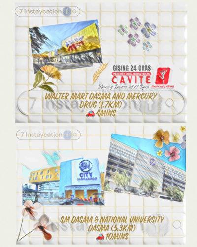 a collage of photos of a hotel and aominium at Big Group 2BR in Dasmariñas Aguinaldo Highway Subdivision in Dasmariñas