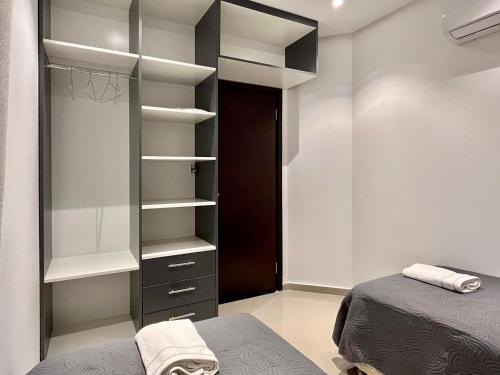 Ein Bett oder Betten in einem Zimmer der Unterkunft Tu refugio con estilo y vistas