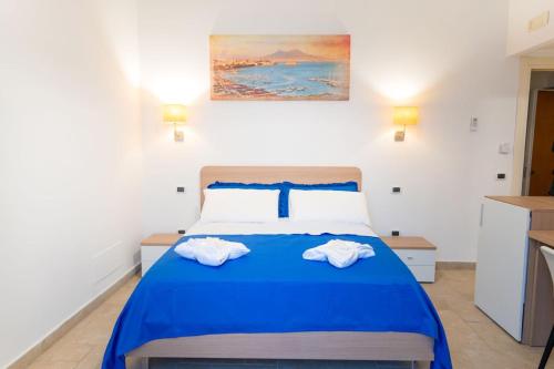 Postel nebo postele na pokoji v ubytování Sea Vibes I FLOOR