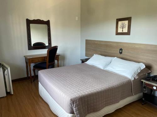 Hotel Blumenhofにあるベッド