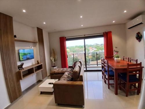 Prostor za sedenje u objektu D Cozy apartment