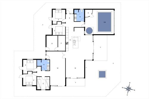 a house for a familyfirst floor plan at TV1572-Albaek-Lovevej-18 in Ålbæk