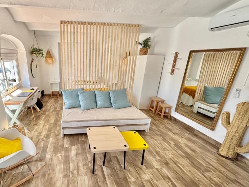 Posezení v ubytování La Gaditana