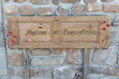 Certifikát, hodnocení, plakát nebo jiný dokument vystavený v ubytování Nature et coquelicots - Gîte pour 4 personnes