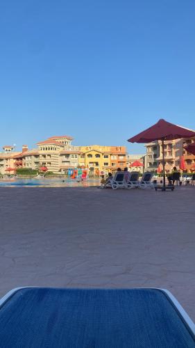 La pileta dentro o cerca de Porto Sharm Aqua Pool View Chalet,wifi free