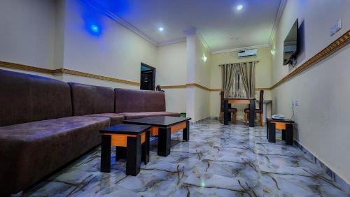 Posezení v ubytování Comfort Luxury Serviced Apartments Owerri