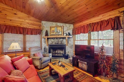 Posezení v ubytování 229 Briar Creek Dr