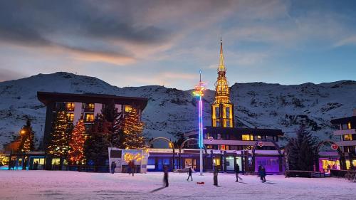 Les Menuires sur les pistes