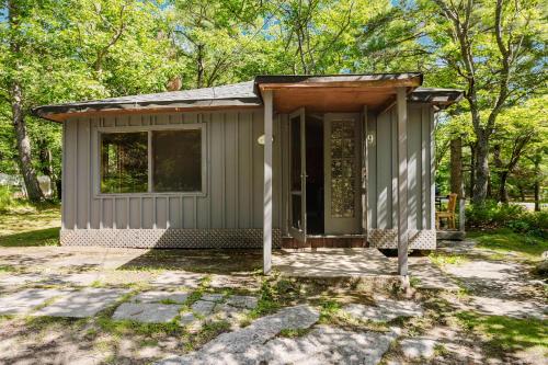 Bygningen som feriehuset ligger i