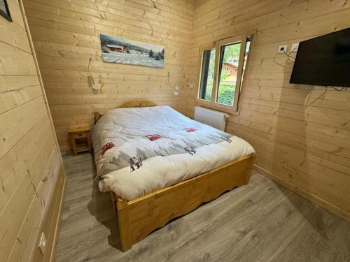 Chalet individuel 8 personnes avec parking à Châtel