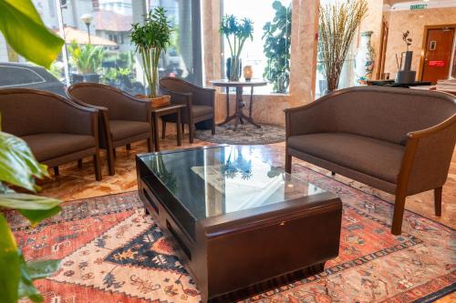 Zona de estar de Somerset Hotel