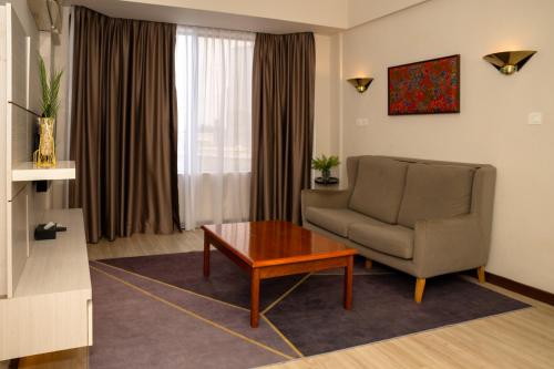 Zona de estar de Somerset Hotel