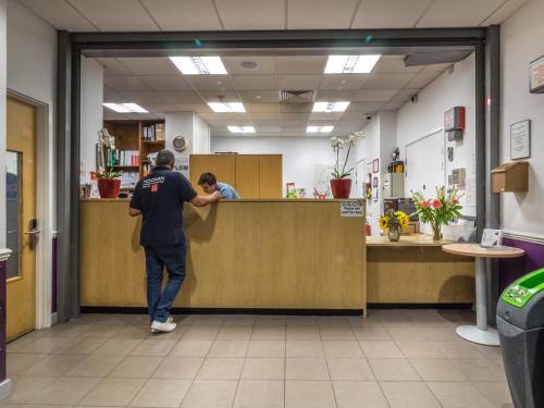 The lobby or reception area at LSE Grosvenor House 