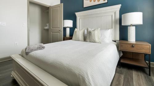 Katil atau katil-katil dalam bilik di Landing Apartments - Northlake