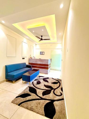 Zona de estar de Hotel jalsa karnal