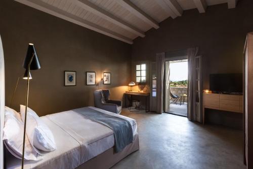 Кровать или кровати в номере Country House Villadorata
