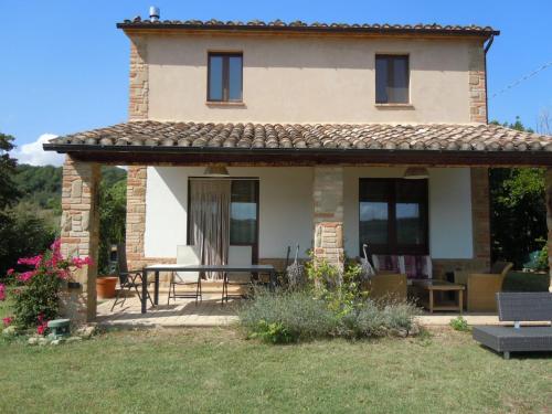 Zahrada ubytování casa Bel Posto