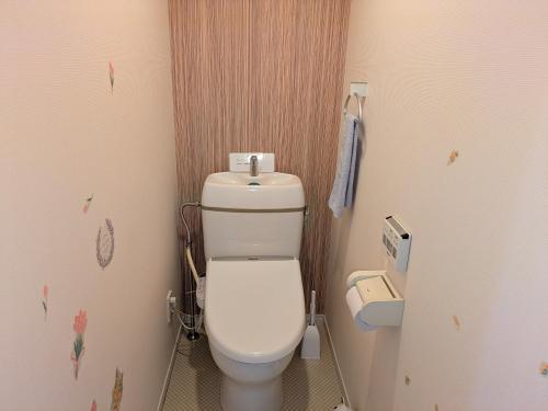Ένα μπάνιο στο Hana Hostel Fujisan Apartment