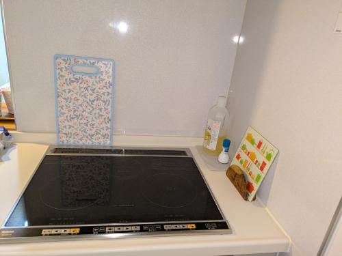 Η κουζίνα ή μικρή κουζίνα στο Hana Hostel Fujisan Apartment