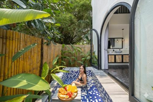Zahrada ubytování Nghé Garden Resort Hội An