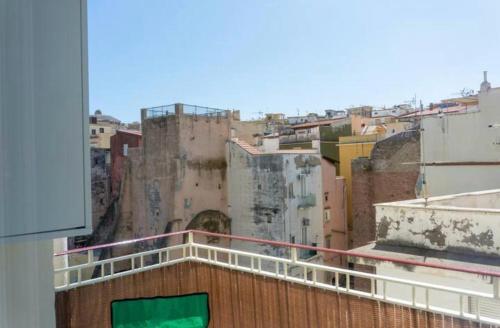 a view of a city from a building at A casa di Clà in Gaeta