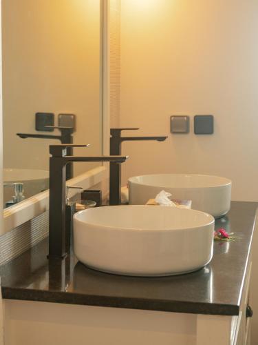 Ένα μπάνιο στο Mantis Soanambo Hotel And Spa