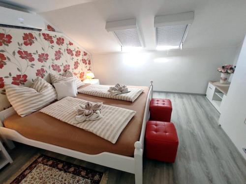 Χώρος καθιστικού στο Era Apartman