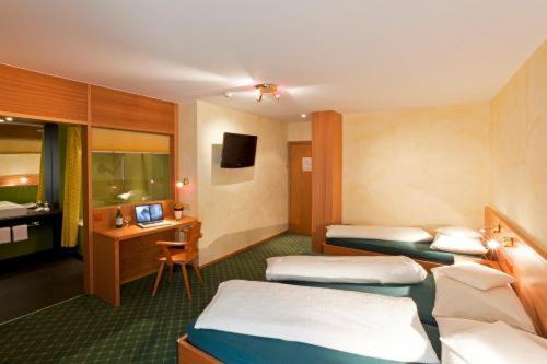 Μια τηλεόραση ή/και κέντρο ψυχαγωγίας στο Albergo Croce Bianca