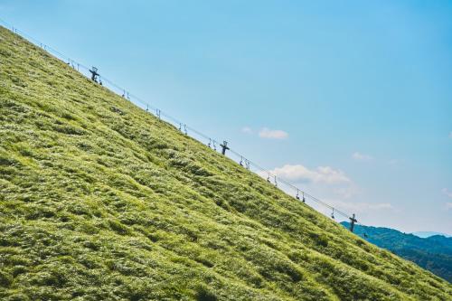 別荘の近くで見られる自然の景観