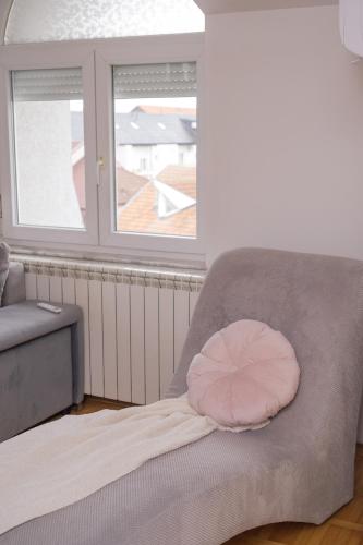 Ruang duduk di Casa Bella Loznica
