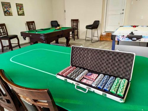 Un casino en la casa de vacaciones o alrededores