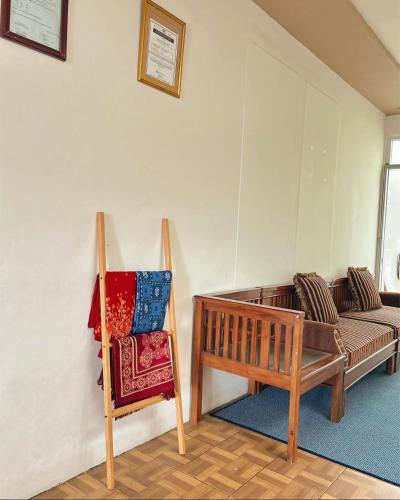 Χώρος καθιστικού στο Homestay Lidah Buaya 3 Syariah