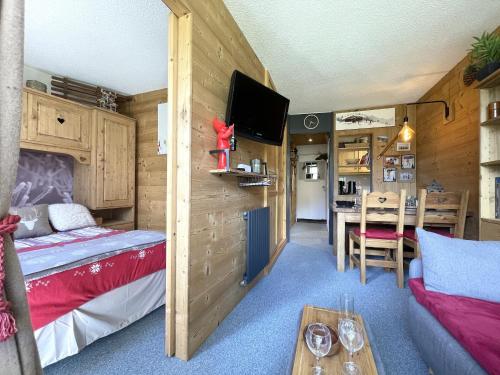 127 T2 coin nuit style Chalet 3 Vallees