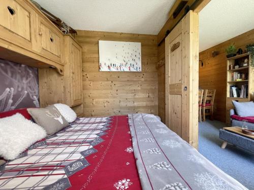 127 T2 coin nuit style Chalet 3 Vallees