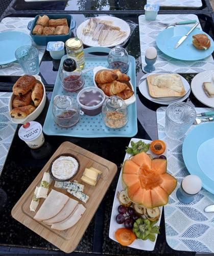 Mad på bed and breakfast-stedet eller i nærheden