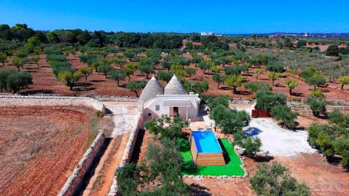 Πισίνα στο ή κοντά στο Trullo dueConi