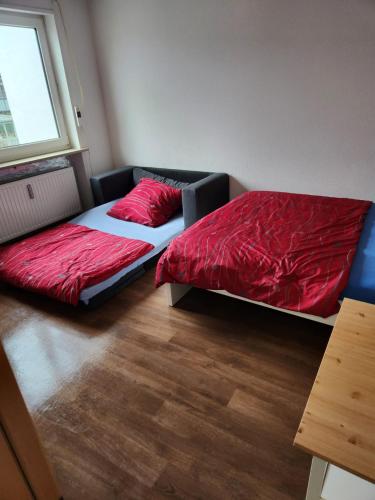 Postel nebo postele na pokoji v ubytování Central Apartment in Bad wörishofen