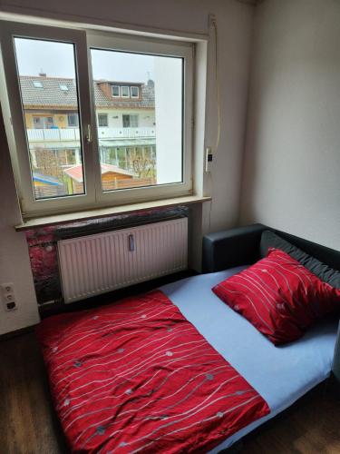 Postel nebo postele na pokoji v ubytování Central Apartment in Bad wörishofen