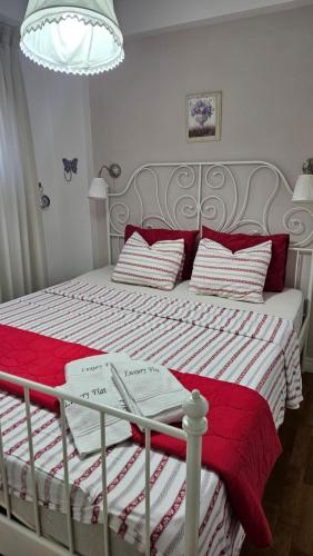 Postel nebo postele na pokoji v ubytování Luxury Flat