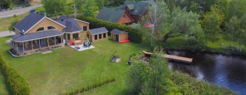 Naturlandskabet i nærheden af chaletet