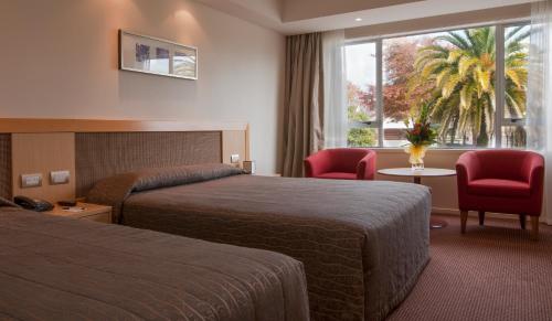 Ett rum på Copthorne Hotel Rotorua