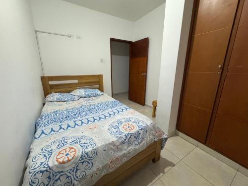 Postel nebo postele na pokoji v ubytování Un lugar cómodo y acogedor